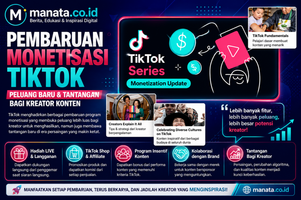 Pembaruan Monetisasi TikTok 2026, Peluang Baru Sekaligus Tantangan bagi Kreator Konten