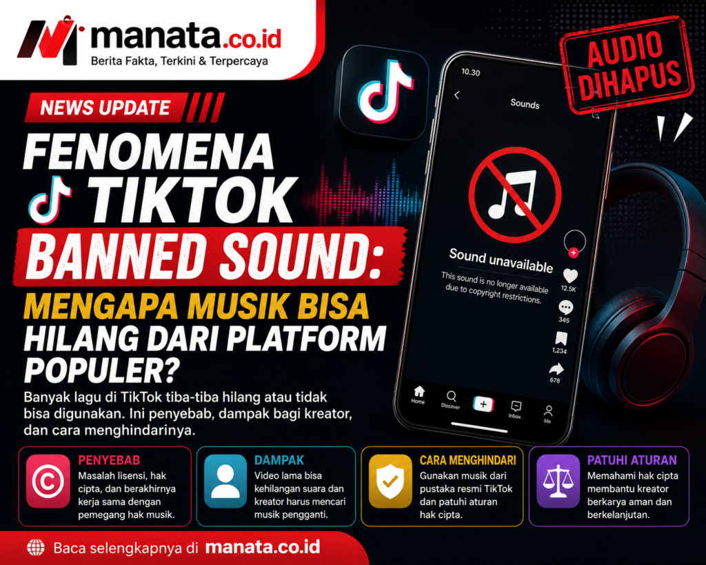 Fenomena TikTok Banned Sound: Mengapa Musik Bisa Hilang dari Platform Populer?